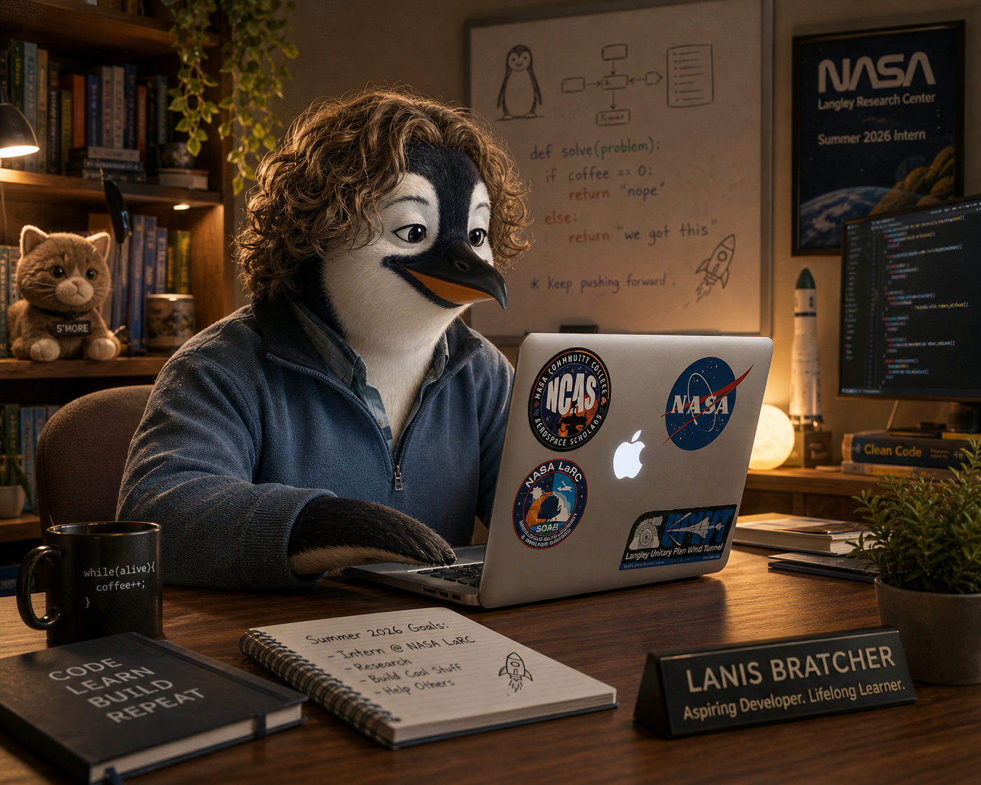 Lanis Bratcher, Penguin Extraordinaire